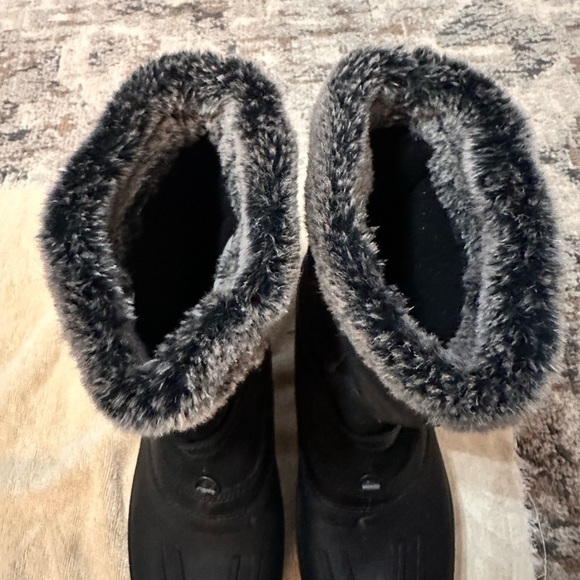 The North Face Women’s Winter Snow Boots Waterproof Black TNF Winter Grip Size 9 - Picture 8 of 10